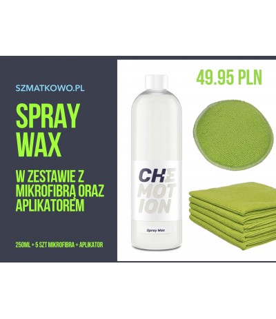 Spray WAX pielęgnacja lakieru